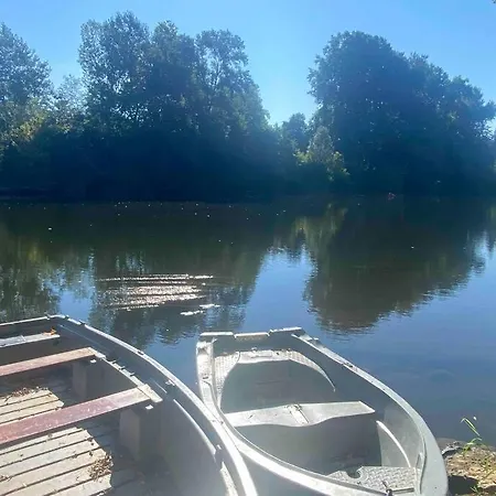 Large Farmhouse On The River, With Private Pool